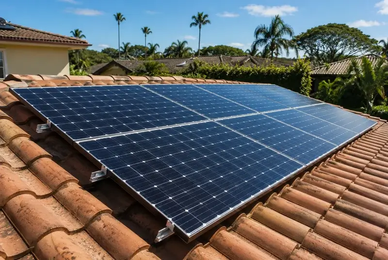 Installation de panneaux solaires à Châbons